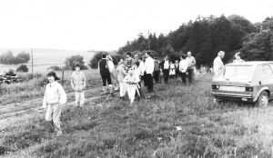 1986 - Trassenbegehung