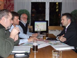 Feb. 2010 - Treffen mit Bm. Wernard